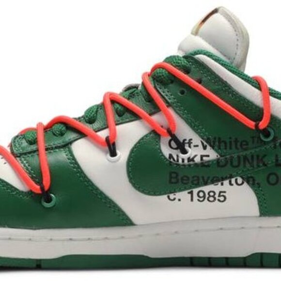 Off-White x Dunk Low 'Pine Green' - Picture 5 of 6